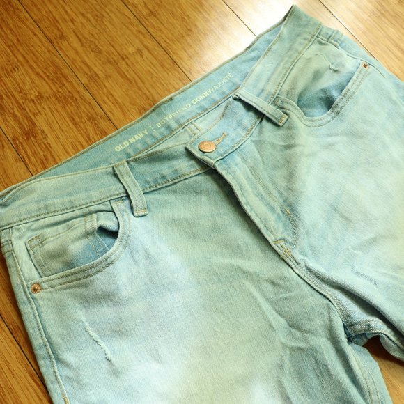 Cute Old Navy Boyfriend Jeans Size 6 - Picture 2 of 9